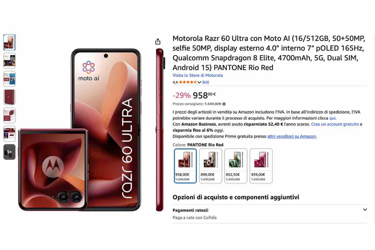 Motorola Razr 60 Ultra