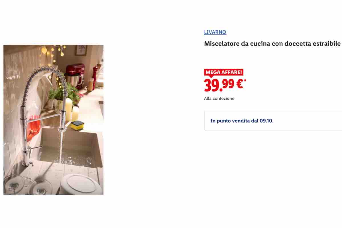 Miscelatore Livarno
